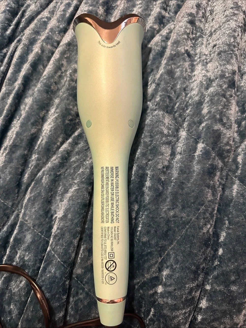 CHI Mint Green Automatic Hair Curler